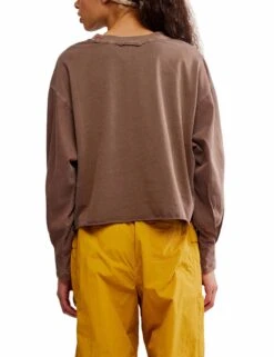 Inspire Layer - Black Walnut -The Sports Edit Store free people movement inspire layer iss black walnut ob2151678 2200 3