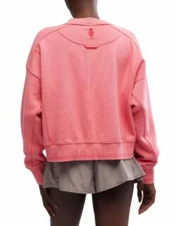 Intercept Pullover - Hibiscus 10 Intercept Pullover - Hibiscus -The Sports Edit Store free people movement intercept pullover hibiscus ob1592286 6024 4