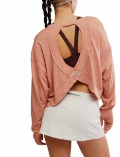 My Time Layer - Petal -The Sports Edit Store free people movement my time layer petal ob1890430 6537 3