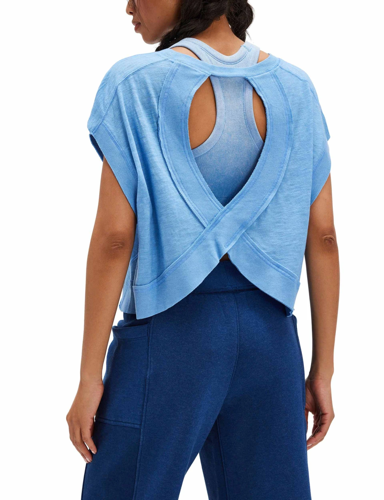 My Time Tee - Denim Blue 5 My Time Tee - Denim Blue - Image 3