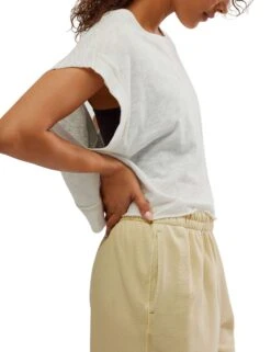 My Time Tee - White -The Sports Edit Store free people movement my time tee white OB1265309 1100 3