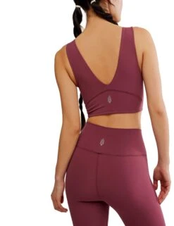 Never Better Crop - Clove -The Sports Edit Store free people movement never better crop clove ob1745025 2204 3