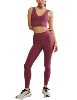 Never Better Legging - Clove 13 Never Better Legging - Clove -The Sports Edit Store free people movement never better legging clove ob1722274 2204 6