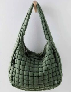 FP Movement Quilted Carryall in Washed Sage - The Essential Gym Bag