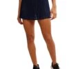 Rally Ruffle Mini Skirt - Midnight Navy -The Sports Edit Store free people movement rally ruffle mini skirt navy ob2142865 4960 1
