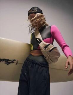 Lightweight Technical Crossbody Bag - Ivory Sporty Sling for Travel 9 Lightweight Technical Crossbody Bag - Ivory Sporty Sling for Travel -The Sports Edit Store free people movement renegade sling ivory 2