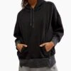Sprint To The Finish Hoodie - Black -The Sports Edit Store free people movement sprint to the finish hoodie black ob1653597 0010 1
