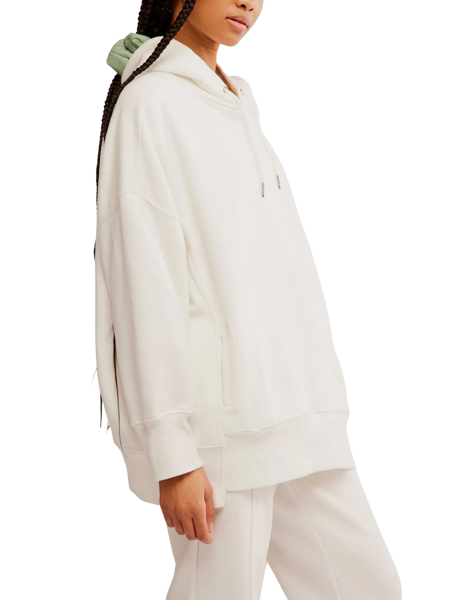 Sprint To The Finish Hoodie - Ivory 4 Sprint To The Finish Hoodie - Ivory - Image 2