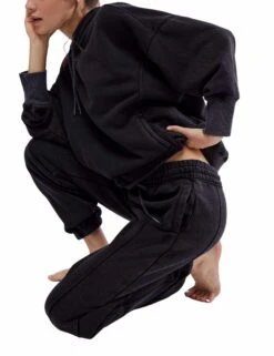 Sprint To The Finish Pants - Black -The Sports Edit Store free people movement sprint to the finish pants black ob1653600 0010 4