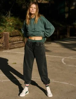 Sprint To The Finish Pants - Black -The Sports Edit Store free people movement sprint to the finish pants black ob1653600 0010 7