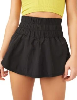 The Way Home Skort - Black -The Sports Edit Store free people movement the way home skort black OB1419598 0010 5