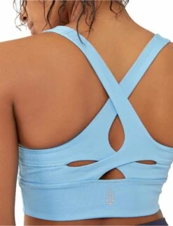 Under Control Bra - Alaskan Blue -The Sports Edit Store free people movement under control bra alaskan blue OB1353254 5413 2