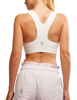 Win Win Bra - White -The Sports Edit Store free people movement win win bra white ob1896143 1100 3