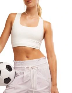 Win Win Bra - White -The Sports Edit Store free people movement win win bra white ob1896143 1100 5