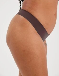 Girlfriend Collective Sport Thong - Espresso -The Sports Edit Store girlfriend collective sport thong espresso 9006 2