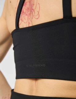 Uma One Shoulder Bra - Black 12 Uma One Shoulder Bra - Black -The Sports Edit Store girlfriend collective uma one shoulder bra black 1032 jb 5