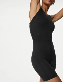 Go Balance Fitted Short All In One - Black 11 Go Balance Fitted Short All In One - Black -The Sports Edit Store goodmove go balance fitted short all in one black T51 5993 5