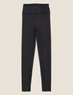 Go Balance High Waisted Yoga Leggings - Black -The Sports Edit Store goodmove go balance high waisted yoga leggings black T51 6308 2