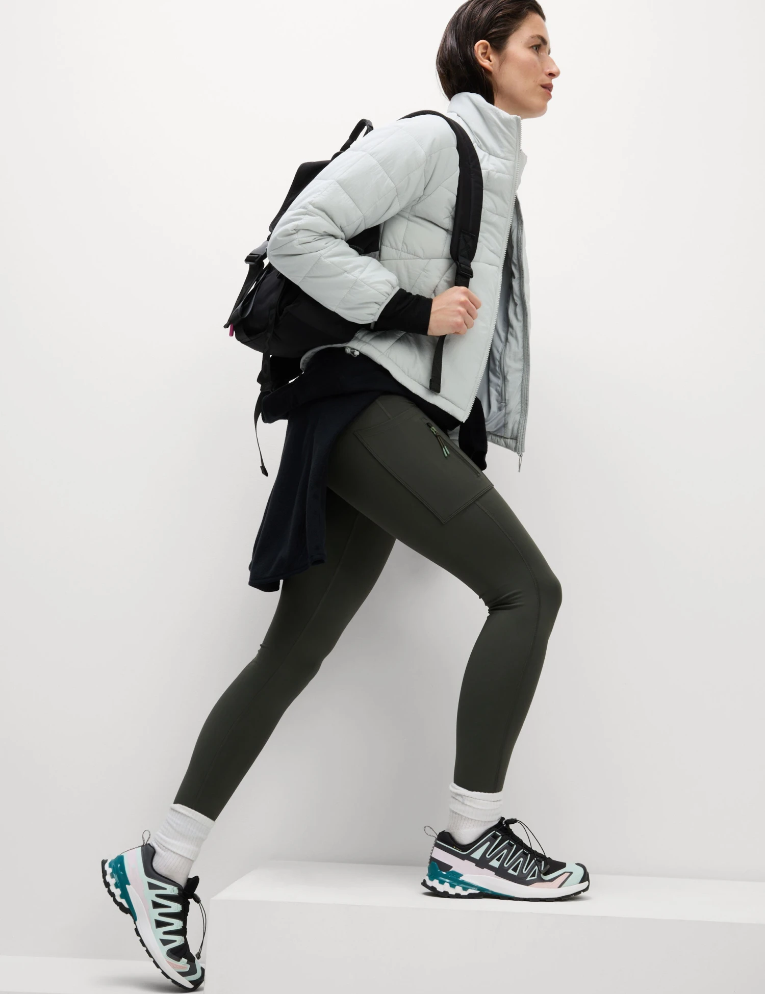 Go Discover Stormwear Walking Leggings - Dark Olive 3 Go Discover Stormwear Walking Leggings - Dark Olive