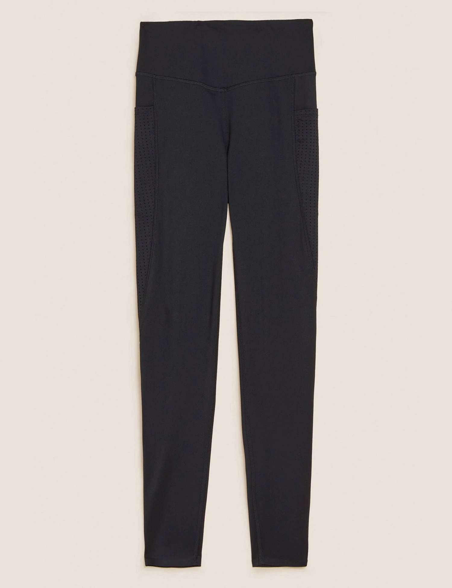 Go Train Mesh High Waisted Gym Legging - Black 9 Go Train Mesh High Waisted Gym Legging - Black - Image 7