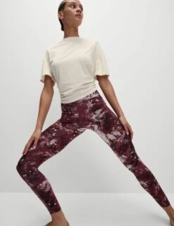 Modal Blend Lightweight Tie Back T-Shirt - Ivory -The Sports Edit Store goodmove modal blend lightweight tie back t shirt ivory 6168 3