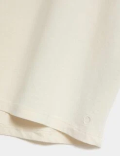 Modal Blend Lightweight Tie Back T-Shirt - Ivory -The Sports Edit Store goodmove modal blend lightweight tie back t shirt ivory 6168 6