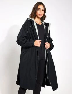 Oversized Waterproof Changing Robe with Thermal Borg Lining - Black 13 Oversized Waterproof Changing Robe with Thermal Borg Lining - Black -The Sports Edit Store goodmove stormwear borg lined changing robe black 5973 5