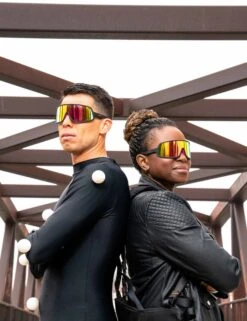 Goodr I Do My Own Stunts - Black Polarized Wrap G Sunglasses -The Sports Edit Store goodr sunglasses i do my own stunts black 5