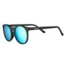 goodr Midnight Ramble At Circle Bar - Black Polarized Running Sunglasses
