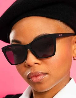 goodr New Wave Renegade - Black Polarized Running Sunglasses -The Sports Edit Store goodr sunglasses new wave renegade black 4