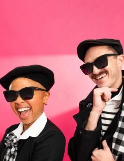 goodr New Wave Renegade - Black Polarized Running Sunglasses -The Sports Edit Store goodr sunglasses new wave renegade black 5