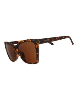 Goodr Vanguard Visionary Brown Tortoiseshell Polarized Sunglasses