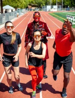 Goodr Whiskey Shots With Satan - Black Polarized Running Sunglasses -The Sports Edit Store goodr sunglasses whiskey shots with satan black 8