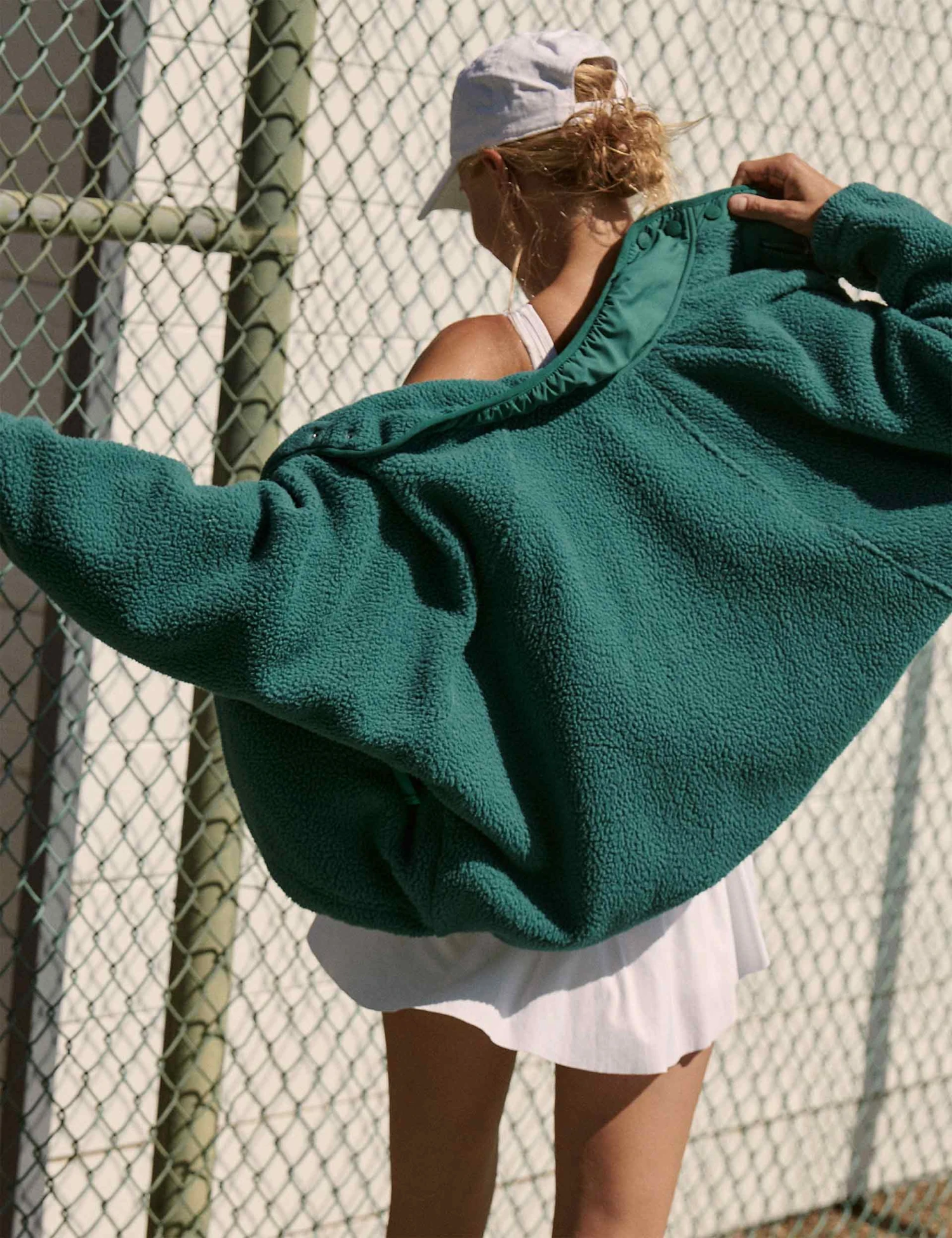 Hit The Slopes Fleece Jacket - Bright Forest 8 Hit The Slopes Fleece Jacket - Bright Forest - Image 6