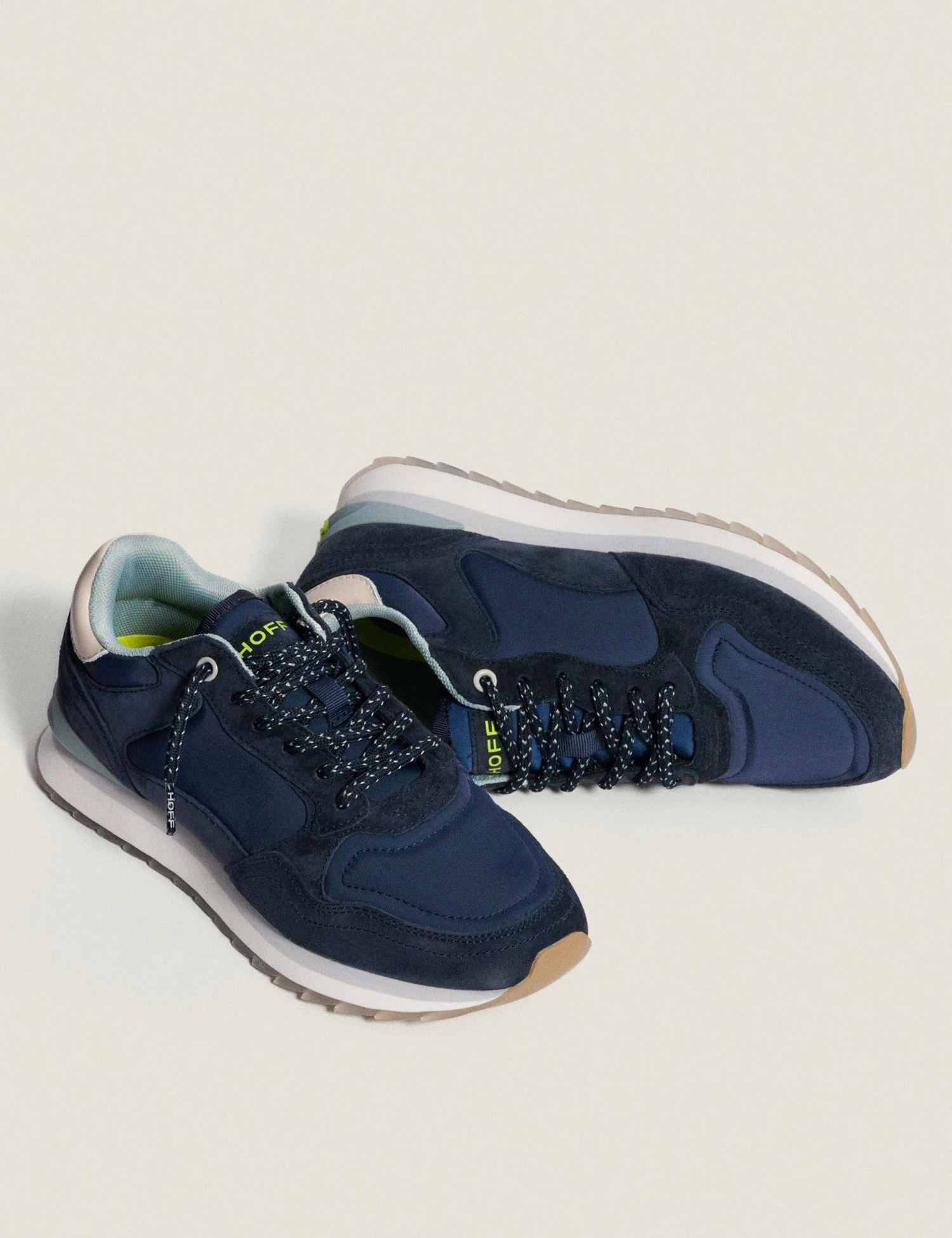 HOFF City Milano Casual Trainers - Leather and Suede Comfort 4 HOFF City Milano Casual Trainers - Leather and Suede Comfort - Image 2