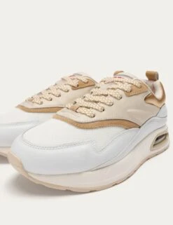 HOFF Skyline Evolution - Suede and Textile Everyday Sneakers -The Sports Edit Store hoff skyline trainers evolution 12306006 7