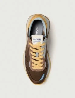 HOFF Track & Field Brown - Men's Premium Casual Sneakers -The Sports Edit Store hoff track field trainers brown 22517003 2