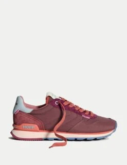HOFF Track & Field - Burgundy Retro Athletic Sneakers