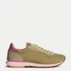 HOFF Track & Field Khaki Sneakers - Casual Leather & Textile Trainers