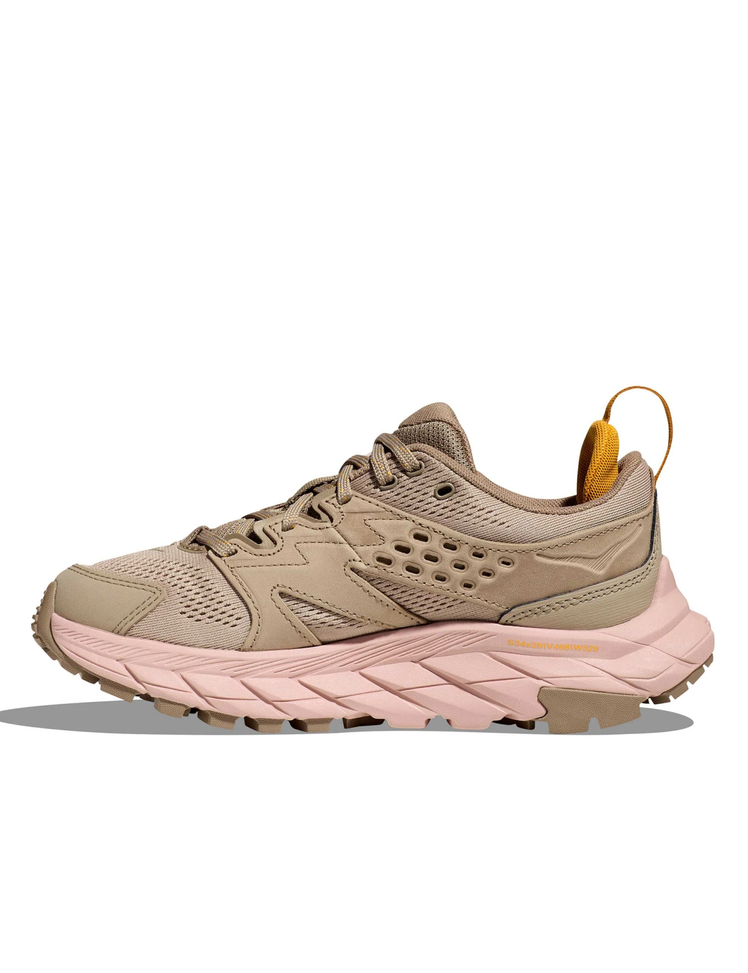 Hoka Anacapa Breeze Low Trail Shoes - Oxford Tan/Peach Whip 4 Hoka Anacapa Breeze Low Trail Shoes - Oxford Tan/Peach Whip - Image 2