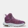 Hoka Anacapa Breeze Mid - Lightweight Breathable Hiking Boots -The Sports Edit Store hoka anacapa breeze mid shoes amethyst illusion 1134506 AMTH 1