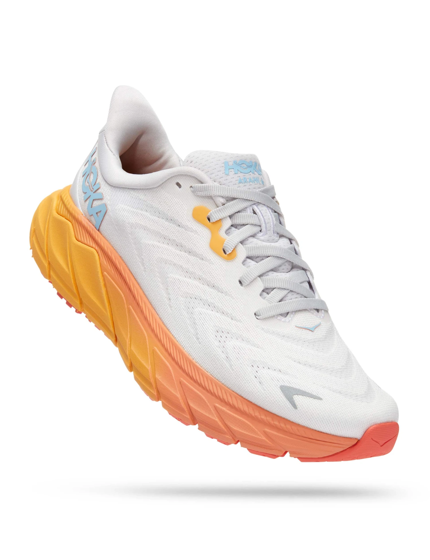 Hoka Arahi 6 Road Running Shoes - Nimbus Cloud/Blanc De Blanc 7 Hoka Arahi 6 Road Running Shoes - Nimbus Cloud/Blanc De Blanc - Image 5