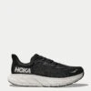 Hoka Arahi 7 Stability Road Running Shoe - Black/White -The Sports Edit Store hoka arahi 7 shoes black white 1147851 BWHT 1