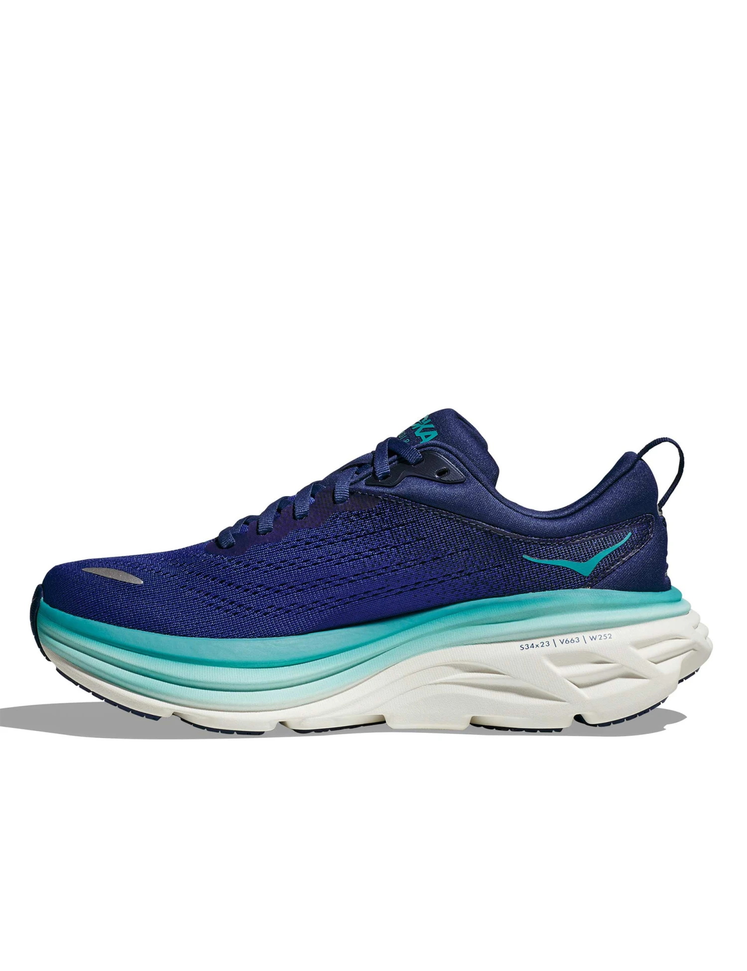 Hoka Bondi 8 - Bellwether Blue/Evening Sky Road Running Shoes 4 Hoka Bondi 8 - Bellwether Blue/Evening Sky Road Running Shoes - Image 2