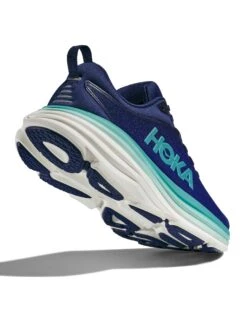 Hoka Bondi 8 - Bellwether Blue/Evening Sky Road Running Shoes 10 Hoka Bondi 8 - Bellwether Blue/Evening Sky Road Running Shoes -The Sports Edit Store hoka bondi 8 shoes bellwether blue evening sky 1127952 BBES 6