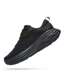 Hoka Bondi 8 - Triple Black Road Running Shoes -The Sports Edit Store hoka bondi 8 shoes black 1127952 BBLC 4