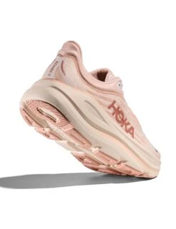 Hoka Bondi 9 - Rose Latte/Rose Cream -The Sports Edit Store hoka bondi 9 shoes rose latte cream 1162012 rltt 5
