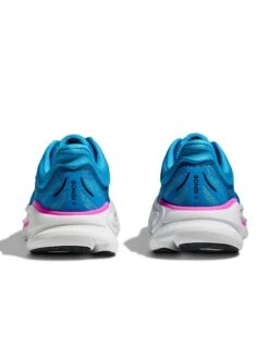 Hoka Bondi 9 - Skyward Blue/Neon Fuchsia -The Sports Edit Store hoka bondi 9 shoes skyward blue fuchsia 1162012 snnf 6