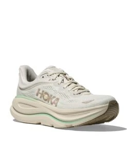 Hoka Bondi 9 - Truffle Salt/Sea Glass -The Sports Edit Store hoka bondi 9 shoes truffle salt sea glass 1162012 tlsl 2