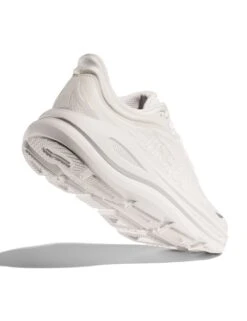 Hoka Bondi 9 Running Shoes - White 13 Hoka Bondi 9 Running Shoes - White -The Sports Edit Store hoka bondi 9 shoes white 1162012 wwh 4